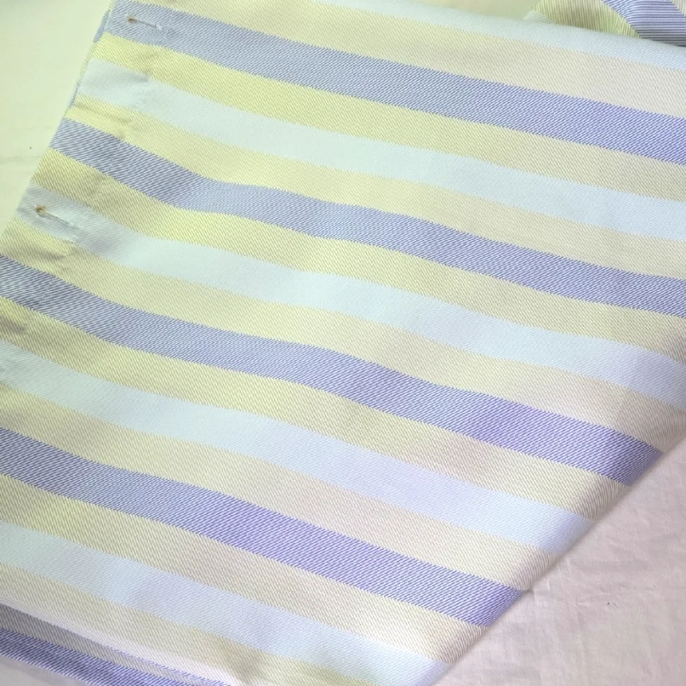 Striped Fabric Shower Curtain
